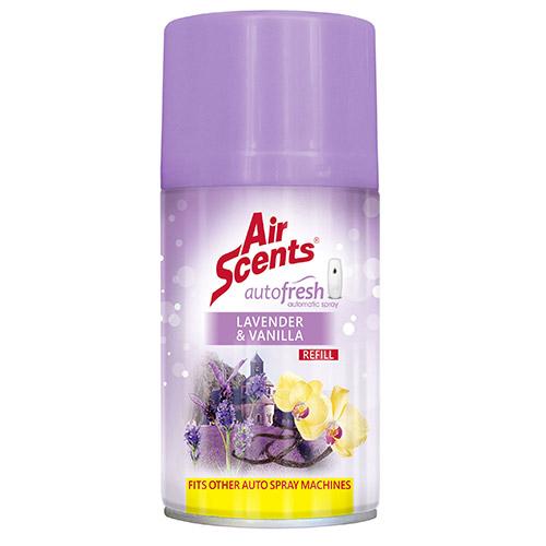 Air Scents Autofresh Automatic Spray Refill – Lavender and Vanilla 250ml