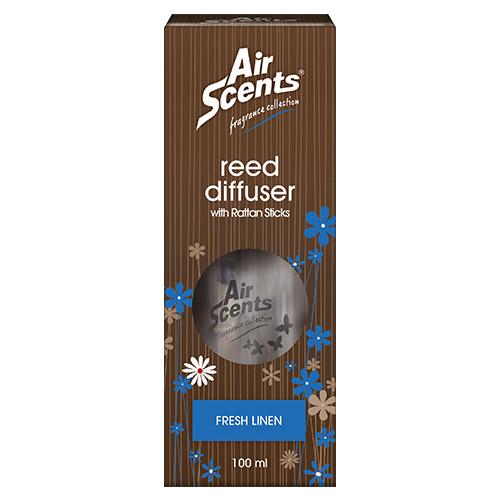 Air Scents Reed Diffuser – Fresh Linen 100ml