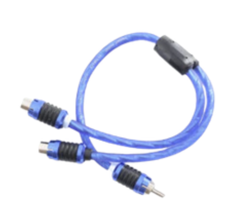 Energy Audio Premium RCA Splitter 1-Male 2-Female