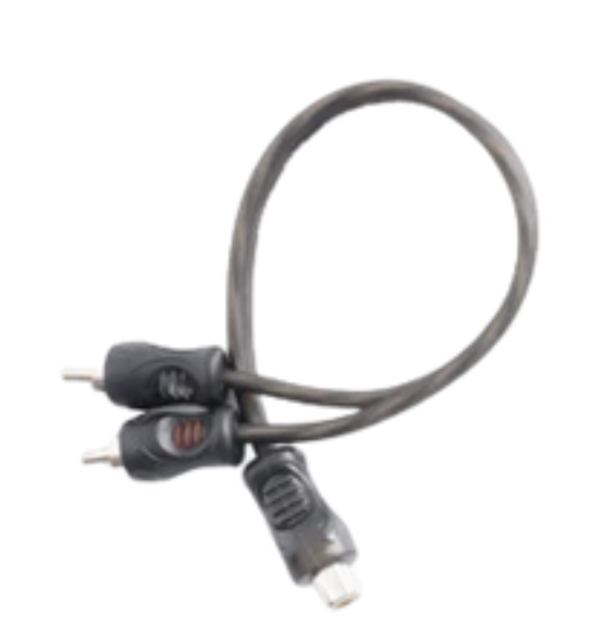 Energy Audio Premium RCA Y-Splitter 1-Female 2-Male