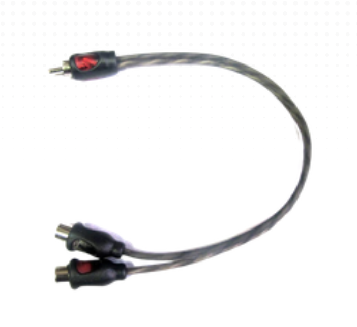 Energy Audio Premium RCA Z-Splitter 1-Male 2-Female