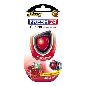 Shield Fresh 24 Clip-On Air Freshener Cherry Cola 4ml