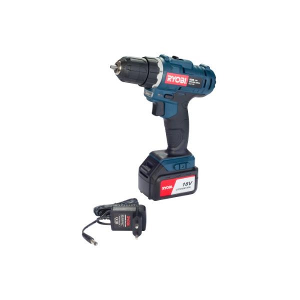 Ryobi 18V Li-Ion Cordless Driver Drill