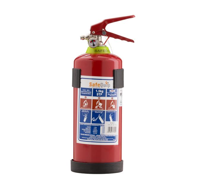 SafeQuip DCP Fire Extinguisher 1.5kg