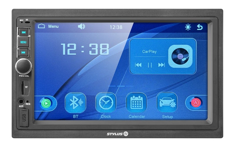 Stylus Double DIN Radio Bluetooth/USB with MirrorLink