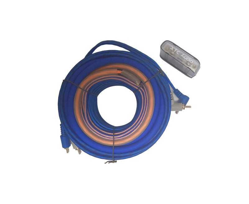 XTC Audio 8 Gauge Amplifier Wiring Kit 1