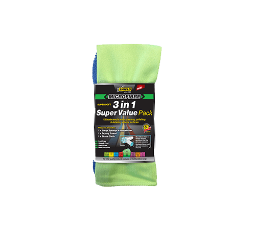 Shield Microfibre 3 in 1 Super Value Pack - Lesotho Motor Clinic (Pty) Ltd