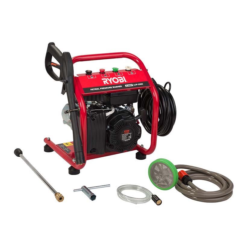 Ryobi Petrol High Pressure Washer AJP-2900 - Lesotho Motor Clinic (Pty) Ltd