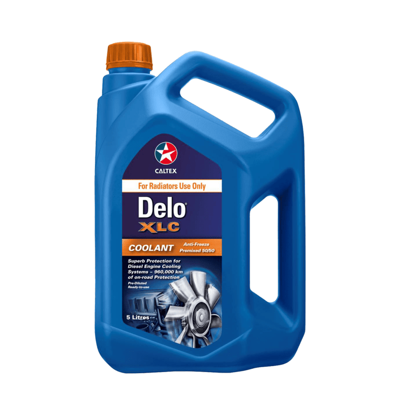 Caltex Delo XLC Antifreeze/Coolant 5L - Lesotho Motor Clinic (Pty) Ltd