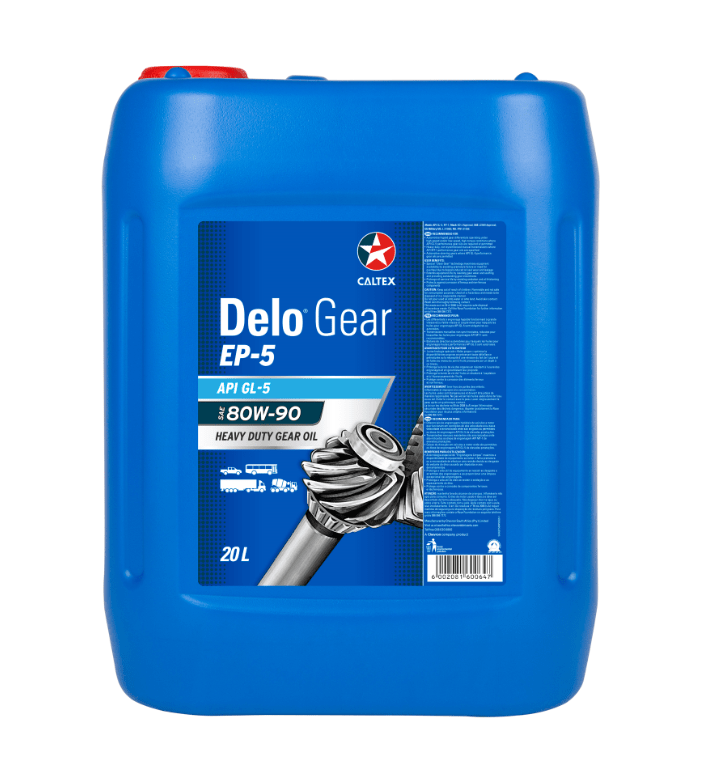 Caltex Delo Gear EP-5 SAE 80W-90 20L - Lesotho Motor Clinic (Pty) Ltd