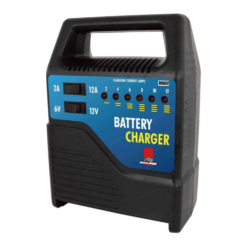 Midas 12 Amp (RMS) Battery Charger - Lesotho Motor Clinic (Pty) Ltd