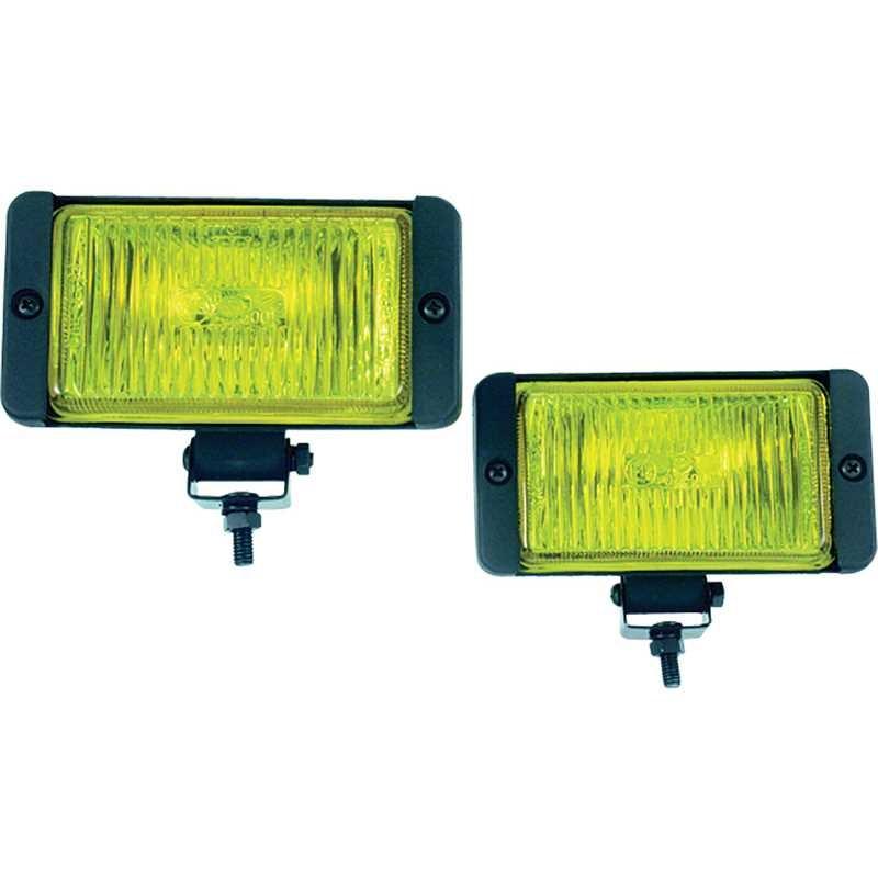 AutoGear Rectangular Fog Driving Lights - Lesotho Motor Clinic (Pty) Ltd