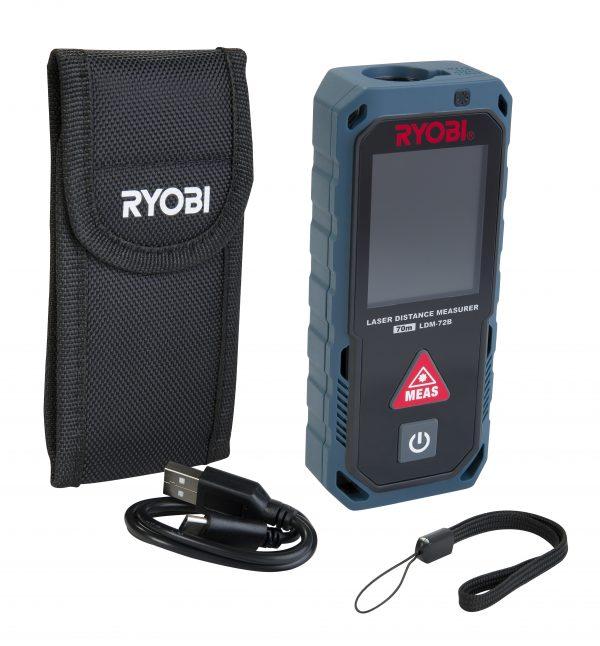 Ryobi Laser Distance Measurer LDM-72B - Lesotho Motor Clinic (Pty) Ltd