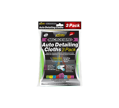 Shield Auto Detailing Cloths 3 Pack - Lesotho Motor Clinic (Pty) Ltd