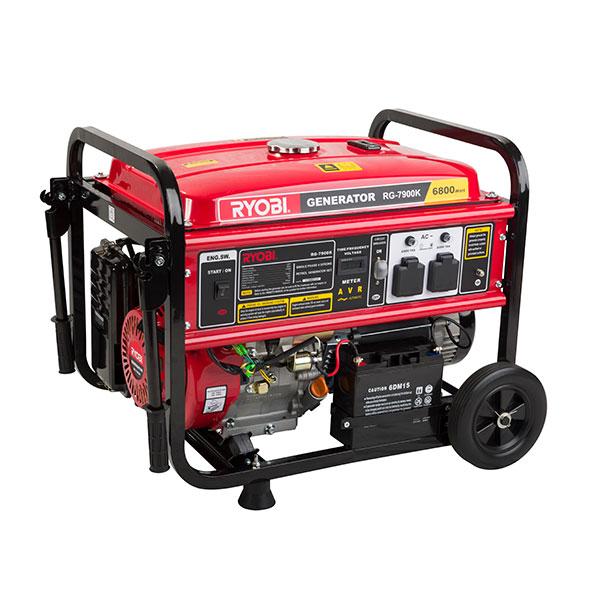 Ryobi 7500W 4-Stroke Generator RG-7900K - Lesotho Motor Clinic (Pty) Ltd