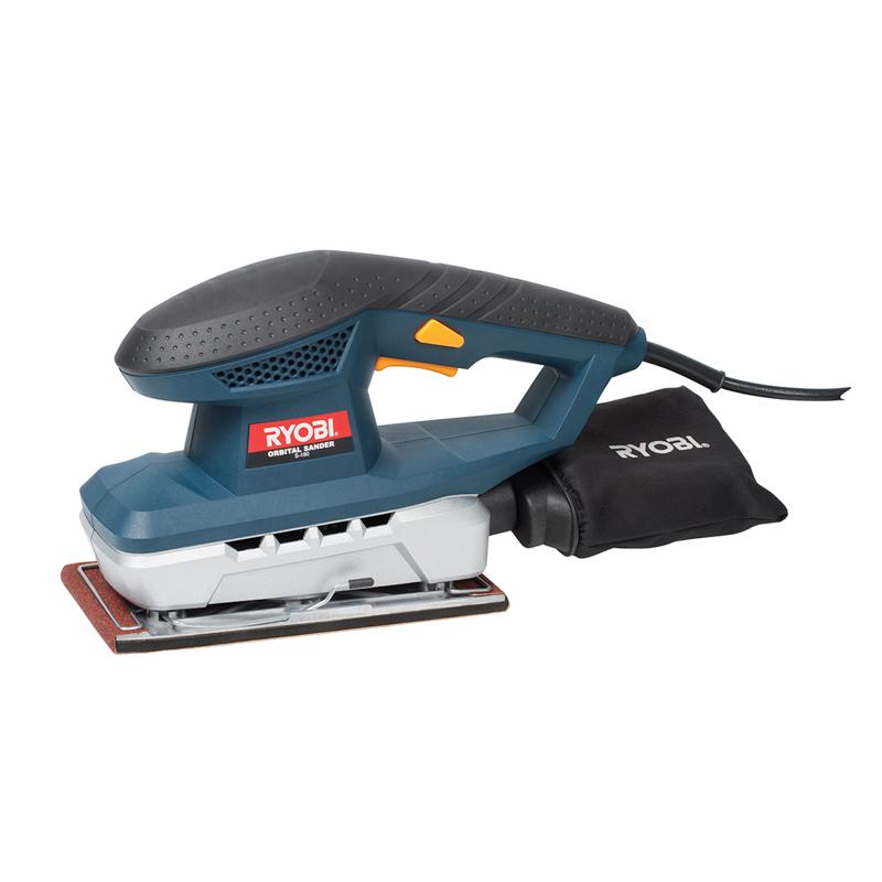 Ryobi Orbital Sander 180W Sheet Size 90MM x 240MM S-180 - Lesotho Motor Clinic (Pty) Ltd