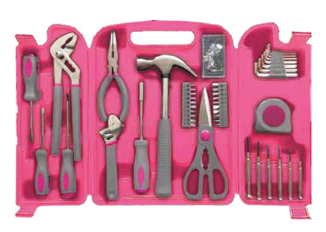 AutoGear 135 Piece Ladies Tool Box