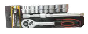 AutoGear 12 Piece 3/8" Drive Socket Set