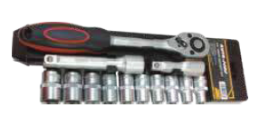 AutoGear 13 Piece 1/2" Drive Socket Set