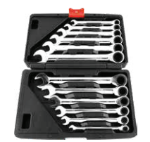 AutoGear 12 Piece 8-19mm Ratchet Wrench Set