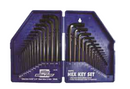 AutoGear 30 Piece Metric/SAE Hex Key Set in Case