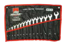 AutoGear 15 Piece Combination Spanner Set