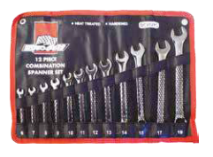 AutoGear 12 Piece Spanner Set