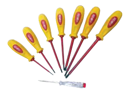 AutoGear 8 Piece Electrician Screwdriver Set