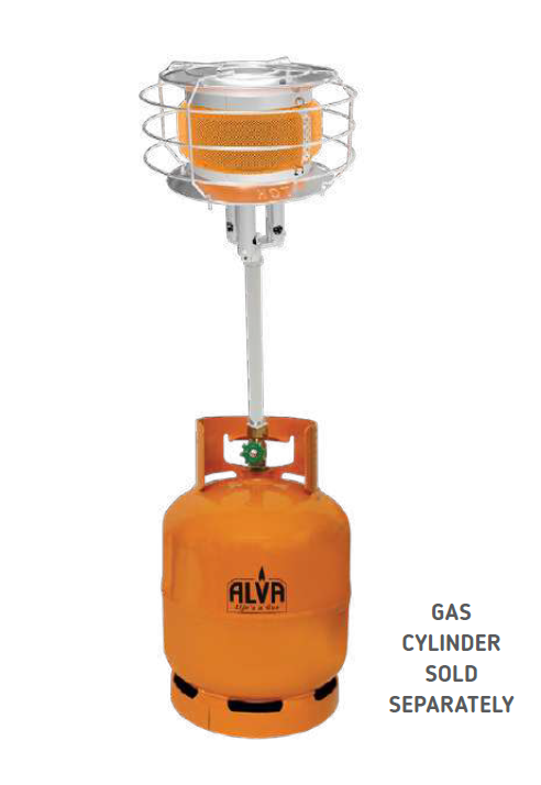 ALVA 360 Cylinder Top Heater + Stem