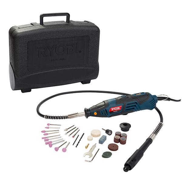 Ryobi Mini Tool Kit 130W with 42 PCE Accessory and Flexible Shaft CHT-40K - Lesotho Motor Clinic (Pty) Ltd