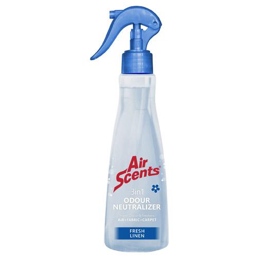 Air Scents 3 in 1 Odour Neutralizer Fresh Linen 350ml - Lesotho Motor Clinic (Pty) Ltd