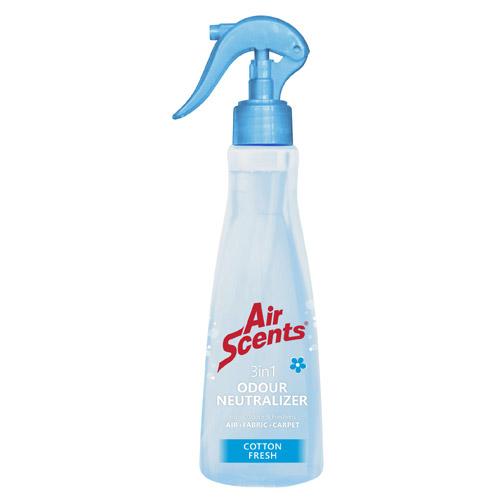 Air Scents 3 in 1 Odour Neutralizer Cotton Fresh 350ml - Lesotho Motor Clinic (Pty) Ltd