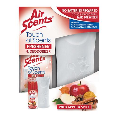 Air Scents Touch of Scents Freshener & Deodorizer – Wild Apple & Spice 100ml - Lesotho Motor Clinic (Pty) Ltd