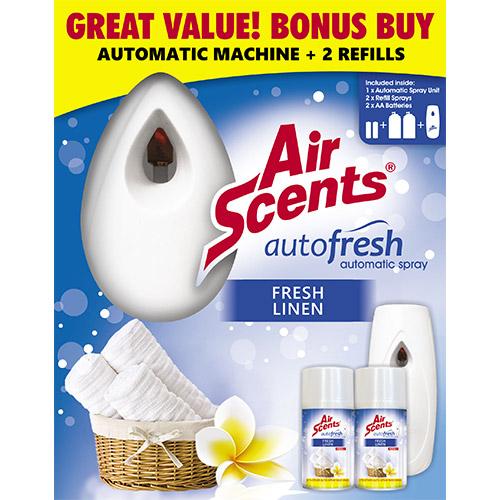 Air Scents Autofresh Automatic Spray Kit – Fresh Linen - Lesotho Motor Clinic (Pty) Ltd