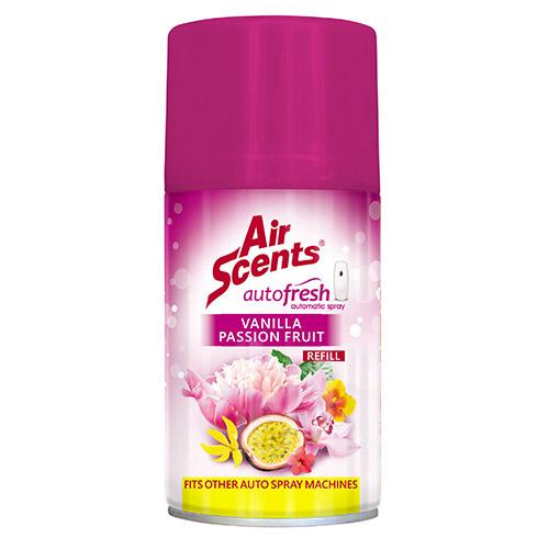 Air Scents Autofresh Automatic Spray Refill – Vanilla Passion Fruit 250ml - Lesotho Motor Clinic (Pty) Ltd