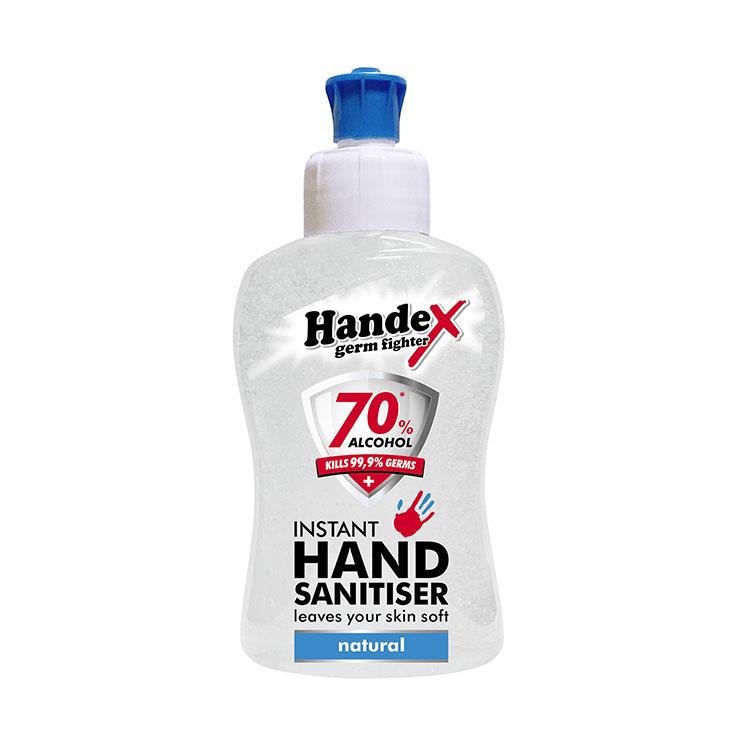 Handex 70% Alcohol Instant Hand Sanitiser 250ml - Lesotho Motor Clinic (Pty) Ltd