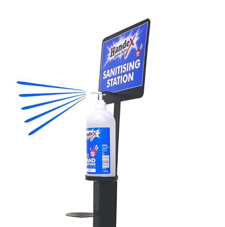 Handex Hand Sanitiser Dispenser Stand - Lesotho Motor Clinic (Pty) Ltd