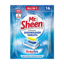 Mr. Sheen Automatic Dishwasher Detergent Tablets (16 Tablets) - Lesotho Motor Clinic (Pty) Ltd