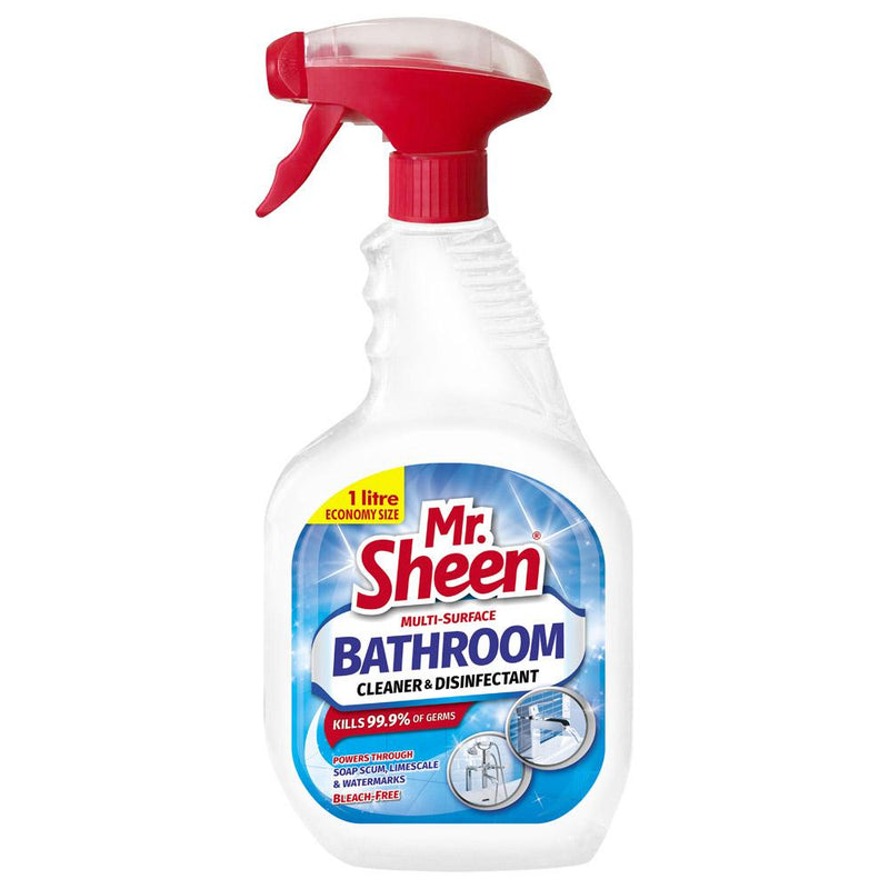 Mr. Sheen Bathroom Cleaner – Multi-surface daily cleaner and disinfectant 1L - Lesotho Motor Clinic (Pty) Ltd