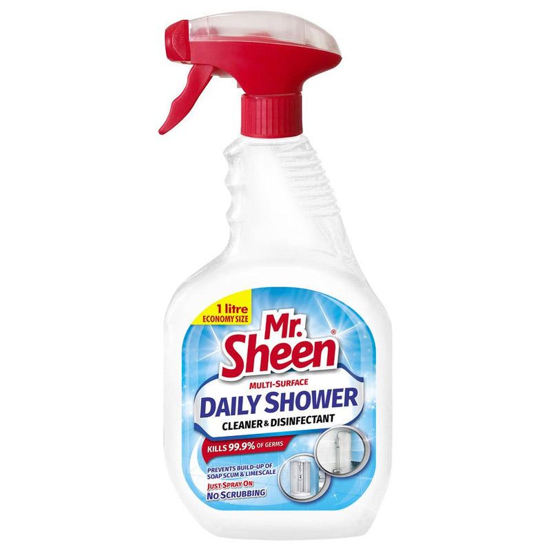 Mr. Sheen Shower Cleaner – Multi-surface daily shower cleaner and disinfectant 1L - Lesotho Motor Clinic (Pty) Ltd