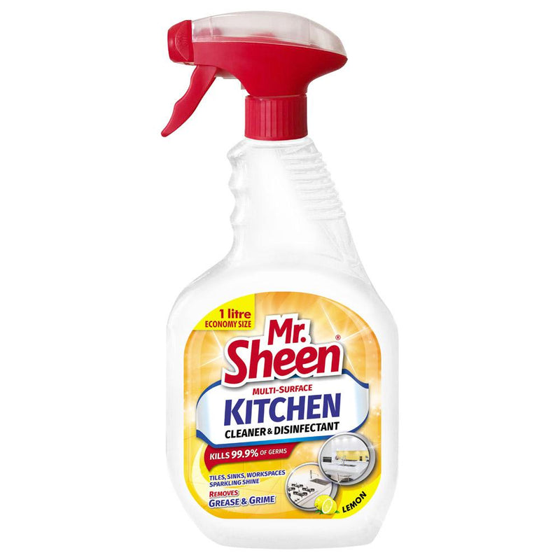 Mr. Sheen Kitchen Cleaner – Multi-surface kitchen cleaner and disinfectant 1L - Lesotho Motor Clinic (Pty) Ltd