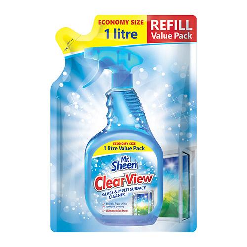 Mr. Sheen ClearView Glass & Multi Surface Cleaner Refill – 1 L - Lesotho Motor Clinic (Pty) Ltd