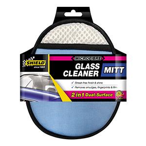 Shield Microfibre Glass Cleaner Mitt - Lesotho Motor Clinic (Pty) Ltd