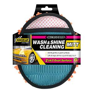 Shield Microfibre Wash & Shine Cleaning Mitt - Lesotho Motor Clinic (Pty) Ltd